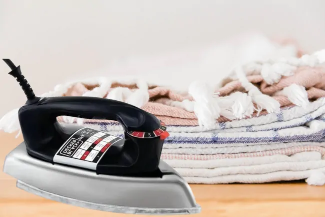Por que escolher um ferro de passar a seco?